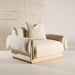 Nohr Fauteuil Roxana Linnen - Off-white