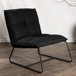 Nohr Fauteuil Obie Linnenlook - Lichtblauw
