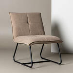 Eleonora Leren Fauteuil Bastiaan - Cognac