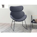 Fauteuil CAZY grijs