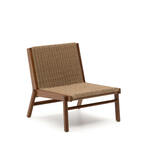 Tuinstoelen 2 st met kussens poly rattan beige