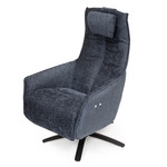 Relaxfauteuil Lunia Dubbel stiksel maat L