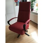 Leren relaxfauteuil met stalen frame - bruin leer - Echt leer, Industrieel, ontdek de vele Leersoorten en Kleuren bij ShopX