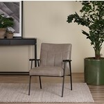 Leren retro fauteuil Ahead - set van 2 fauteuils - Echt leer, Industrieel, Comfortabel en kies uit meer dan 150+ kleuren - Ontdek de Vele Leersoorten en Kleuren bij ShopX