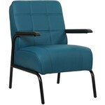 Leren fauteuil met ronde vormen - zwart leer - Echt leer, Modern, ontdek de vele Leersoorten en Kleuren bij ShopX