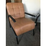Fauteuil stof lichtgrijs