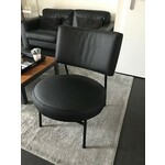 Draaibare design fauteuil BOSSA NOVA 80cm Boucle wit - 43438