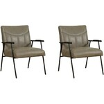 Eleonora Leren Fauteuil 'Bastiaan' kleur Donkerbruin