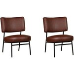 Dutchbone Fauteuil 'Bar', kleur Donkergrijs