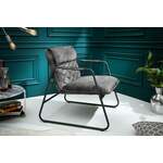 Retro fauteuil NOBLESSE 105cm smaragdgroen fluweel met decoratieve quilting - 40478