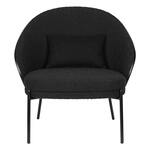Dutchbone Fauteuil Rodin Essenhout en stof - Beige - Japandi