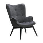 Artistiq Fauteuil 'Jurre' Velvet, kleur Blauw