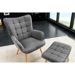 Artistiq Fauteuil 'Marly' kleur Grijs