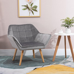 Artistiq Schommelstoel 'Teddy' kleur Wit