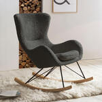 Design klassieke stoel SCANDINAVIA MEESTERSTUK mosterdgeel met armleuning - 40124