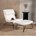 Nohr Fauteuil Tindra Velvet - Beige