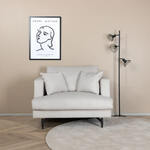 Nohr Fauteuil Bladimir Velvet - Zwart
