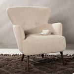 Kave Home Outdoor Fauteuil Salguer Gevlochten touw en staal - Beige