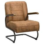 Fauteuil Ivar - stof - cognac - Leen Bakker