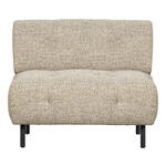 WOOOD Fauteuil 'Lloyd' Geweven stof, kleur Naturel Melange