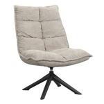 Fauteuil Clayton - taupe - Leen Bakker