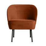 BePureHome Fauteuil 'Vogue' Velvet, kleur Pistache