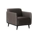 Richmond Fauteuil 'Jago' Velvet, kleur Khaki