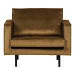 BePureHome Fauteuil Rodeo Velvet - Antraciet