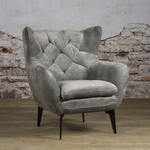 ZILT Fauteuil 'Bon', Velvet, kleur Goud