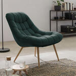 Artistiq Fauteuil 'Anderson', Velvet, kleur Grijs