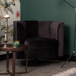 Fauteuil GILARDI lichtbruin