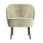 BePureHome Fauteuil 'Vogue' Velvet, kleur Teal
