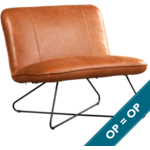Smile - Vintage leer Cognac | Maand actie