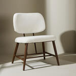 Fauteuil Dozza Teddy wit