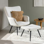 Richmond Fauteuil Dana Furry - Wit