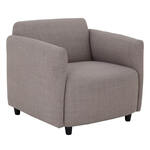 Kave Home Fauteuil Forcanera Teakhout - Wit