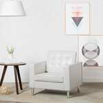 Bendt Fauteuil Rodrigues Eiken / Gevlochten touw - Wit
