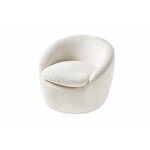 Fauteuil Steven Ecru Teddy