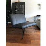 Leren fauteuil met ronde vormen - zwart leer - Echt leer, Modern, ontdek de vele Leersoorten en Kleuren bij ShopX