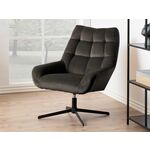 Fauteuil PARISONA zwart
