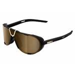 100% Westcraft Bril Soft Tact Black Gold Mirror Lens