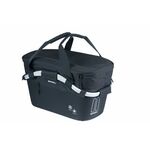 Basil Fietsmand classic carry all iso met mik bevestiging 18 liter 38 x 21 x 27 cm - zwart