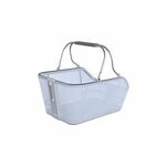 Fietsmand Basil Cento Tech Fiber Nordlicht MIK - achterop - solid zwart