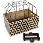 BZ HOUT FIETSMAND TOURING+KAP 45