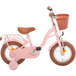 AMIGO Fairy 12 Inch Meisjes Terugtraprem Zalmroze