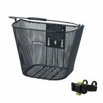 Rieten fietsmand M-Wave Eco - afneembaar