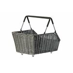 Beeztees - Fietsmand+Draadkap - Zwart - 43x34x44 cm