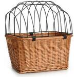 Basil cento rattan look multi system - fietsmand - achterop - bruin