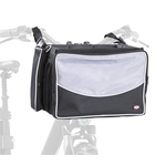 Basil cento rattan look multi - fietsmand - achterop - lichtbruin