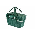 Basil Fietsmand flair carry all achtermand met mik bevestiging 38 x 21 x 27 cm - groen